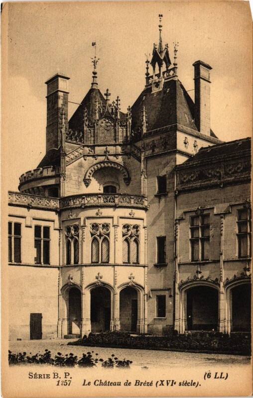 Carte postale ancienne Chateau de Brézé