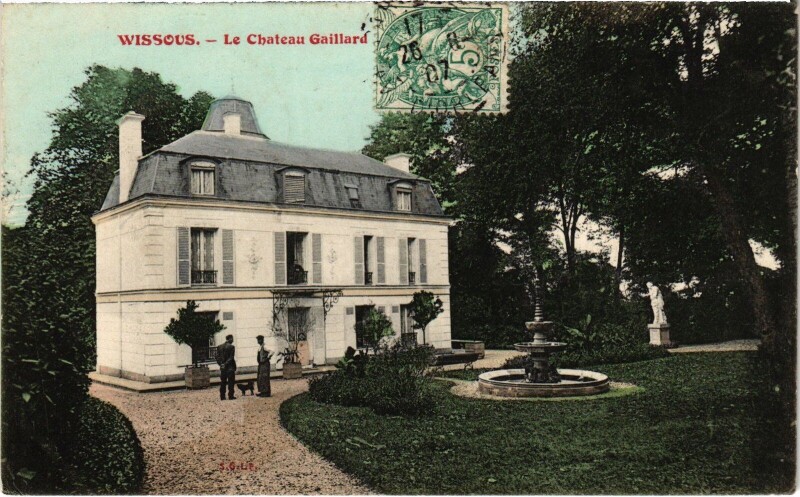 Carte postale ancienne Wissous Le Chateau Gaillard France à Wissous
