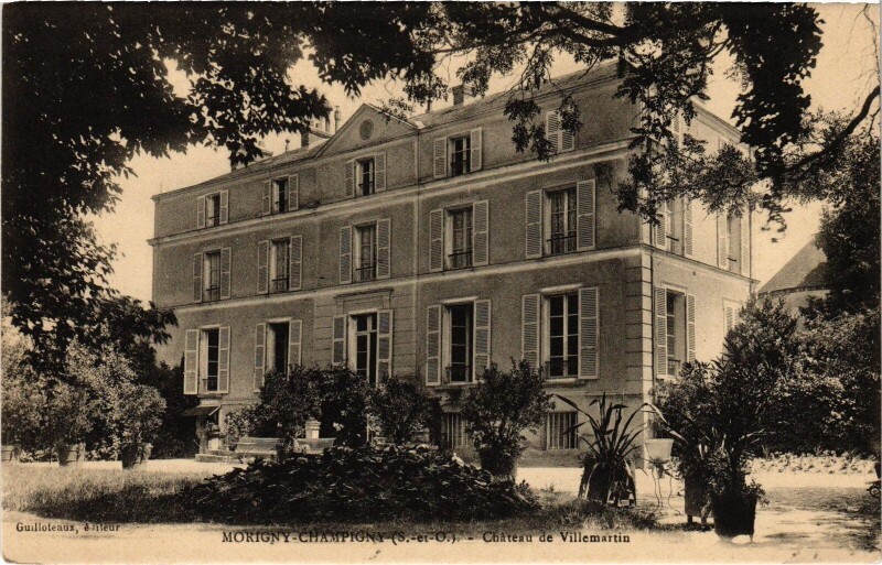 Carte postale ancienne Morigny-Champigny Chateau de Villemartin France à Morigny-Champigny