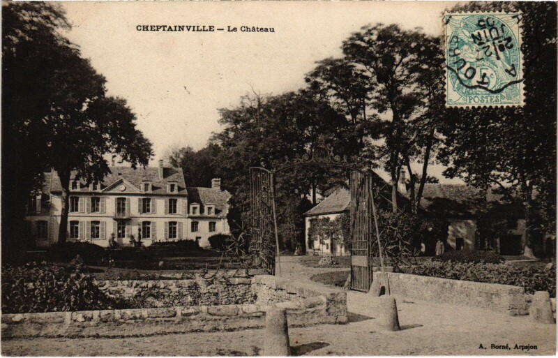 Carte postale ancienne Cheptainville Le Chateau France à Cheptainville