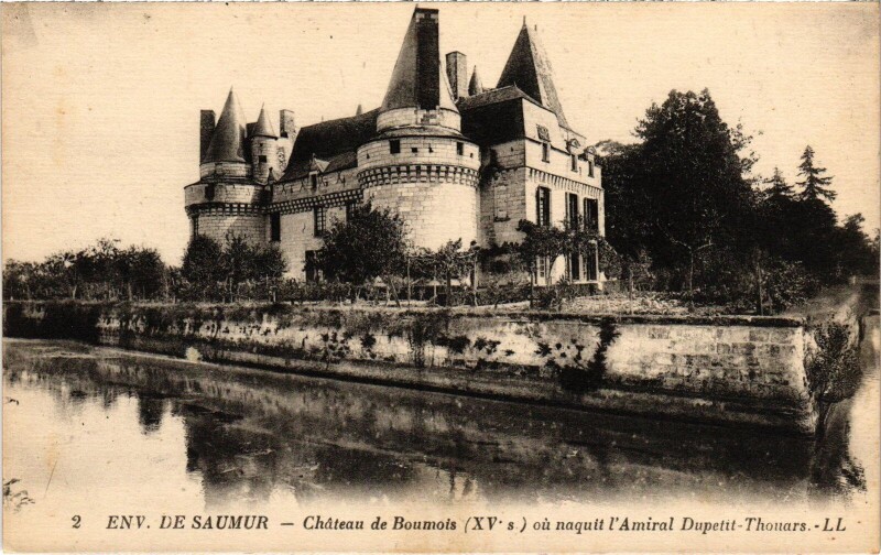 Carte postale ancienne Chateau de Boumois