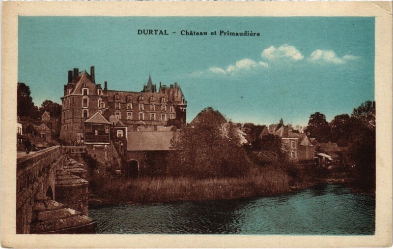 Carte postale ancienne Durtal Le Chateau à Durtal