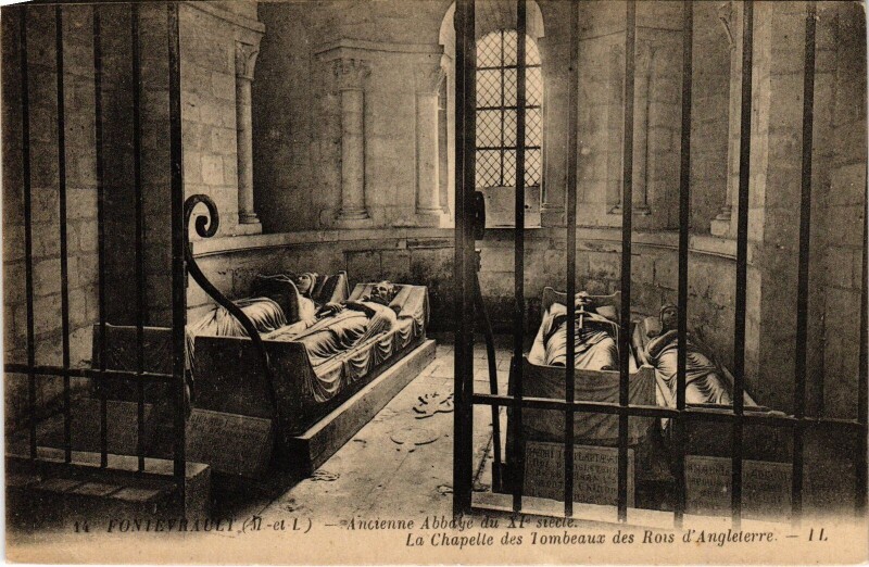 Carte postale ancienne Abbaye de Fontevrault
