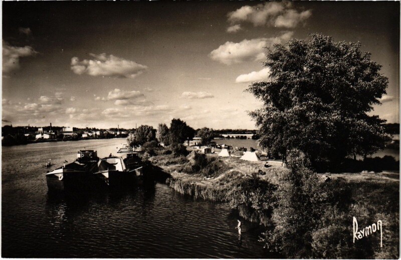 Carte postale ancienne Draveil Les bords de la Seine France à Draveil