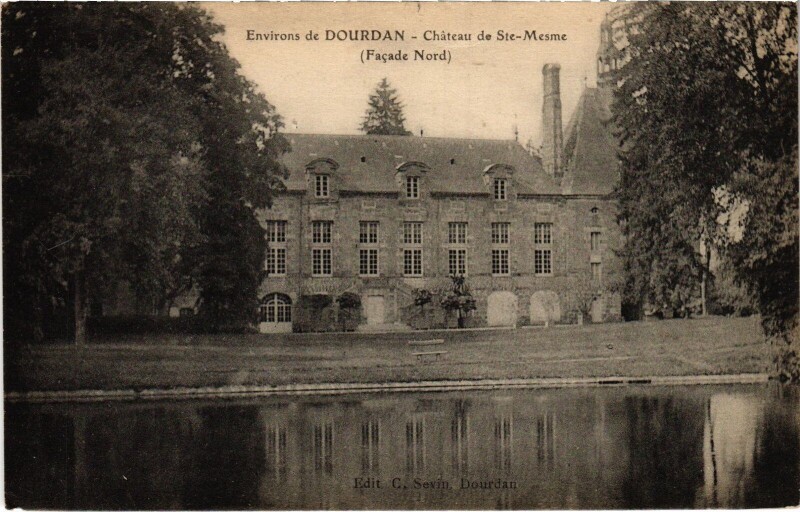 Carte postale ancienne Dourdan Chateau de Sie-Mesme France à Dourdan
