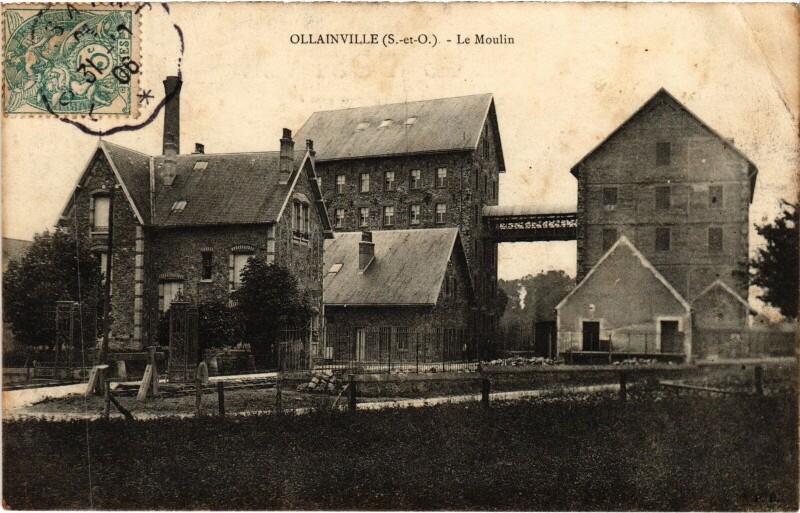 Carte postale ancienne Ollainville Le Moulin France à Ollainville