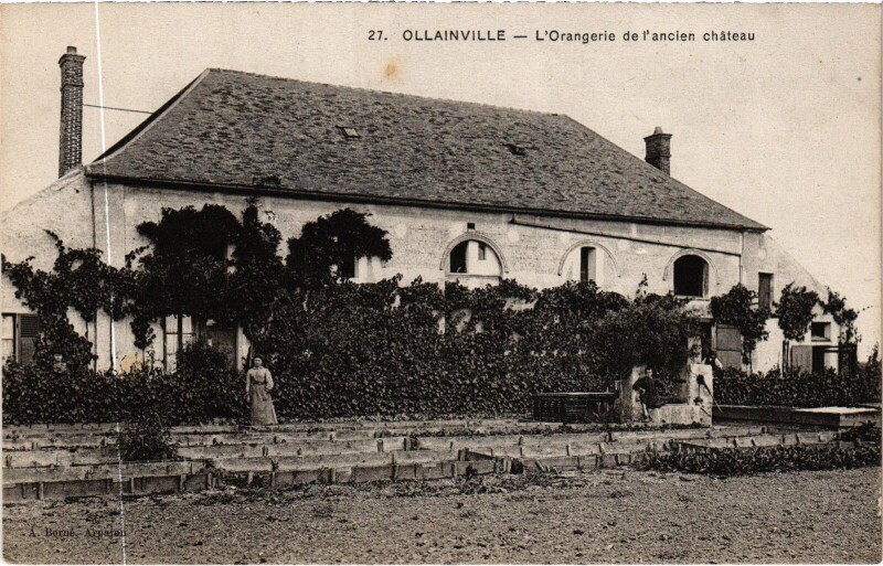 Carte postale ancienne Ollainville L'Orangerie de l'Ancien chateau France à Ollainville