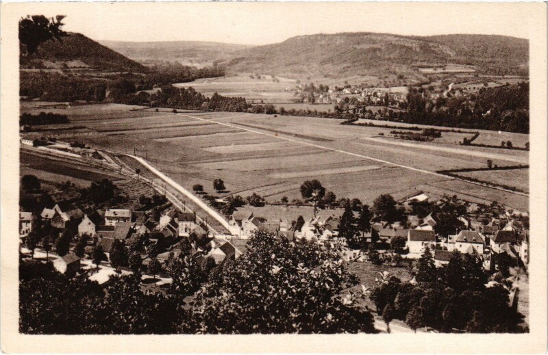 Carte postale ancienne Vallée de la Cure Sermizelles à Sermizelles