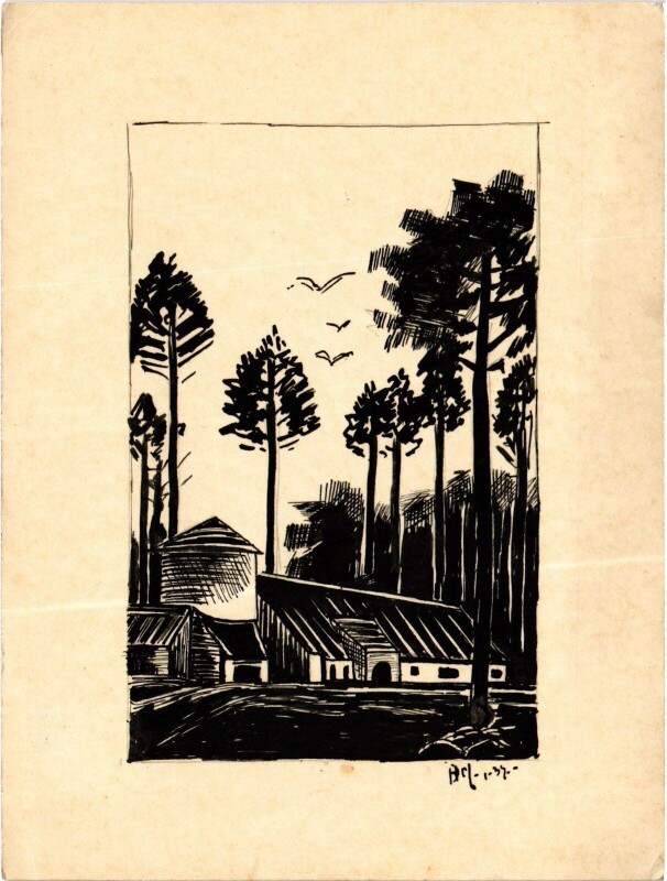 Carte postale ancienne Souvenir de Rueil France