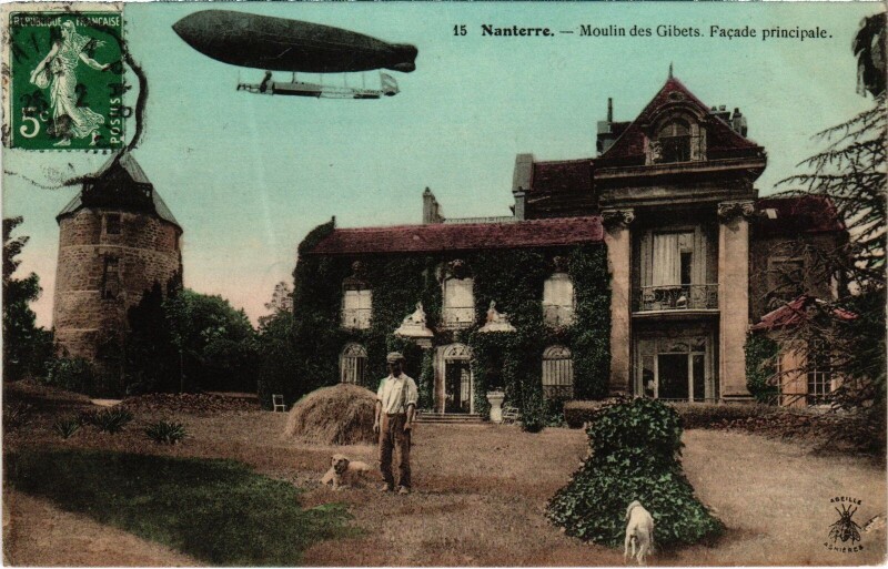 Carte postale ancienne Nanterre Moulin des Gibets France à Nanterre