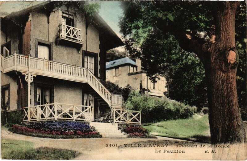 Carte postale ancienne Ville d'Avray Chateau de la Ronce, Le Pavillon France à Ville-d'Avray