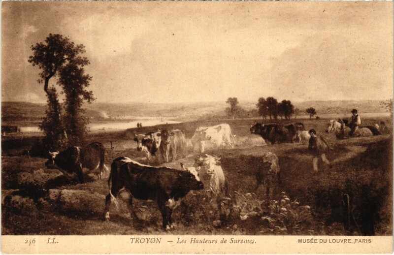 Carte postale ancienne Troyon Les Hauteurs de Suresnes France à Suresnes