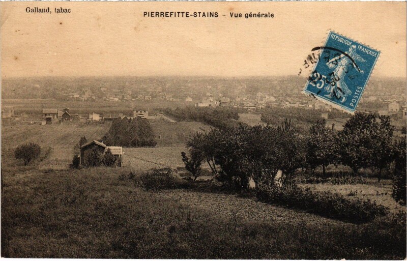 Carte postale ancienne Pierrefitte Vue Generale France