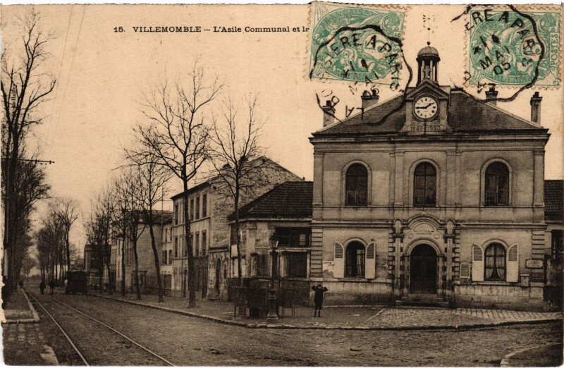 Carte postale ancienne Villemomble L'Asile Communal France à Villemomble