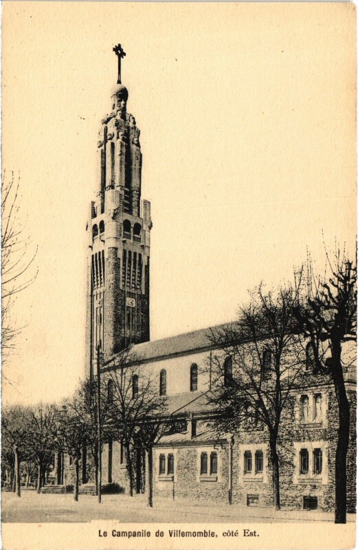 Carte postale ancienne Villemomble Le Campanile France à Villemomble