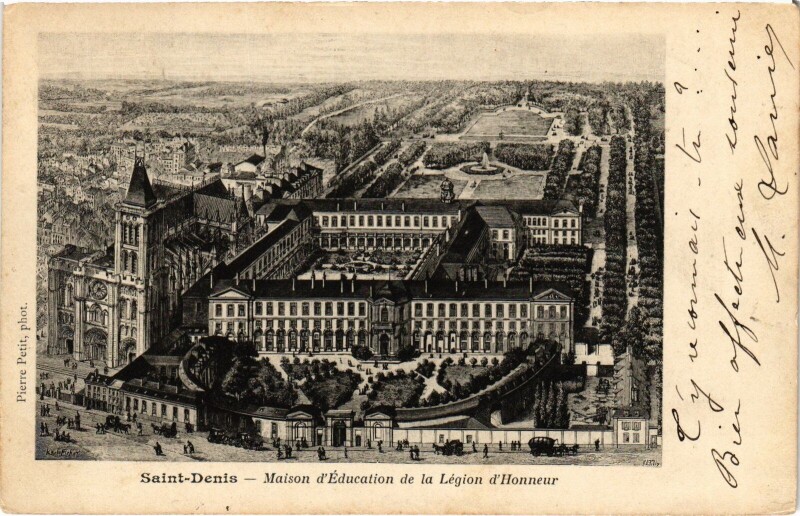 Carte postale ancienne Saint-Denis Maison d'Education de La Legion d'Honneur France à Saint-Denis