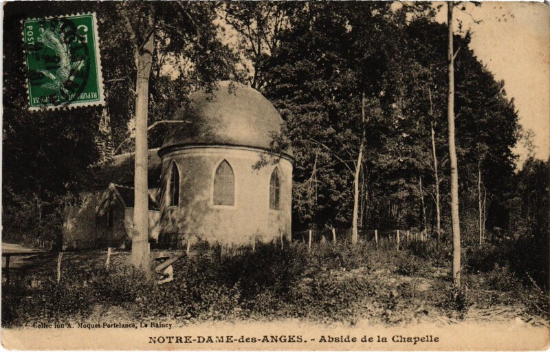 Carte postale ancienne Anges Abside de la Chapelle France