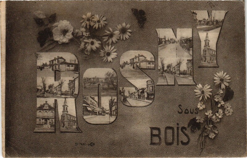 Carte postale ancienne Souvenir de Rosny sous Bois France à Rosny-sous-Bois