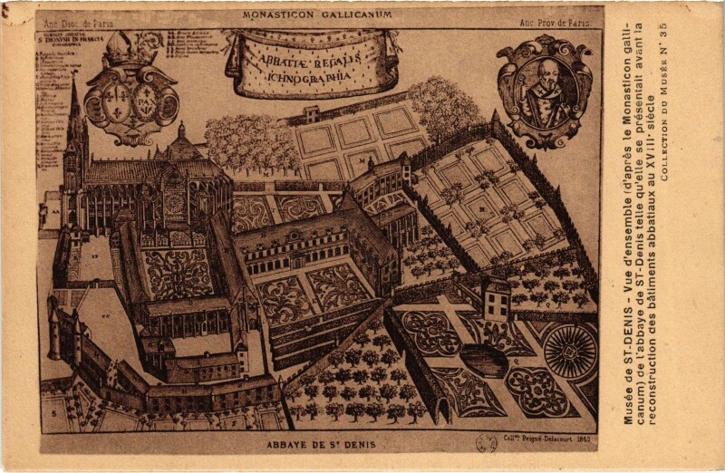 Carte postale ancienne Saint-Denis Le Musee France à Saint-Denis