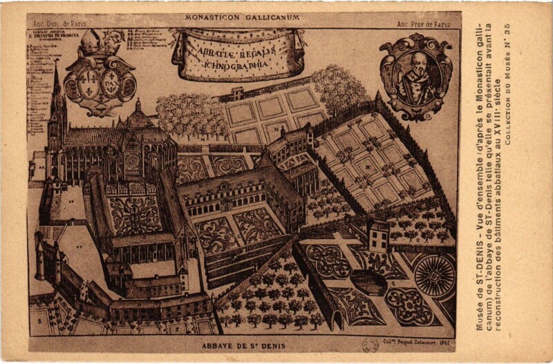 Carte postale ancienne Saint-Denis Le Musee France à Saint-Denis