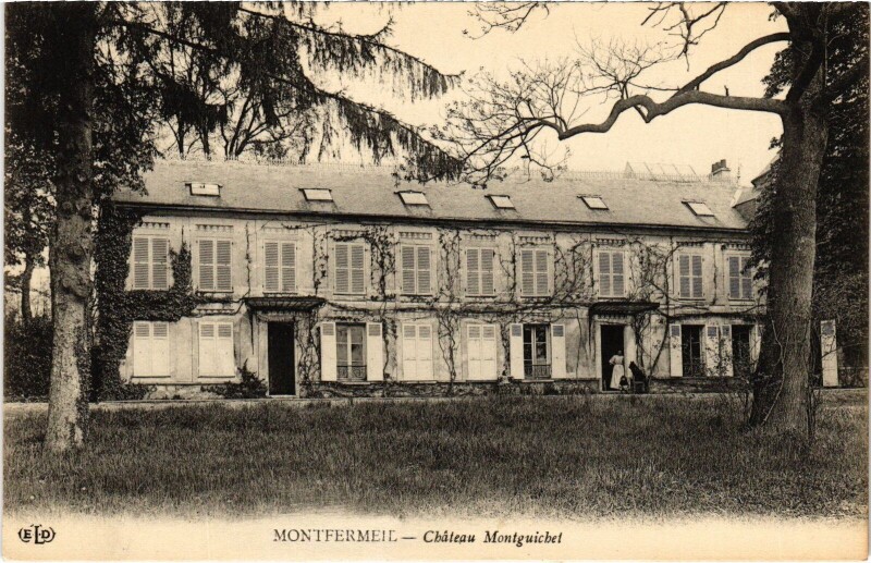 Carte postale ancienne Montfermeil Chateau Montguichet France à Montfermeil
