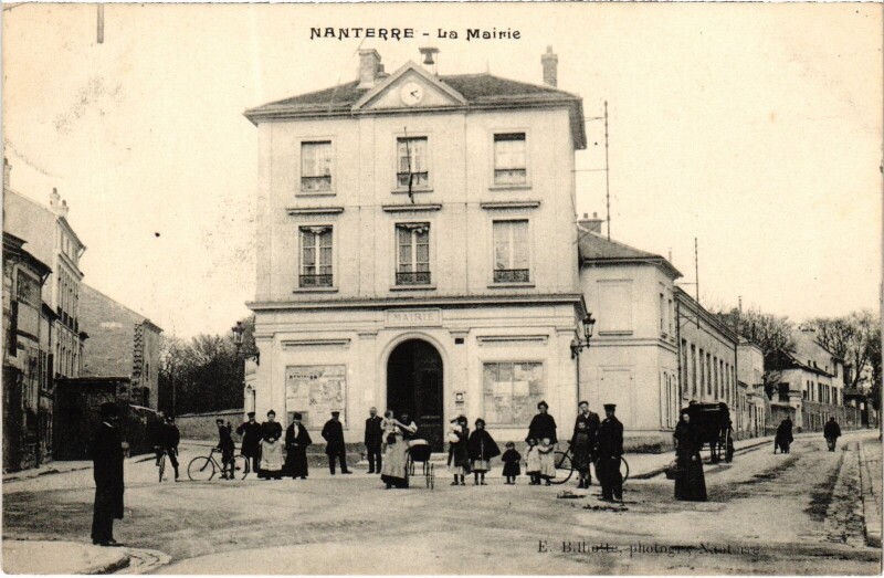 Carte postale ancienne Nanterre La Mairie France à Nanterre
