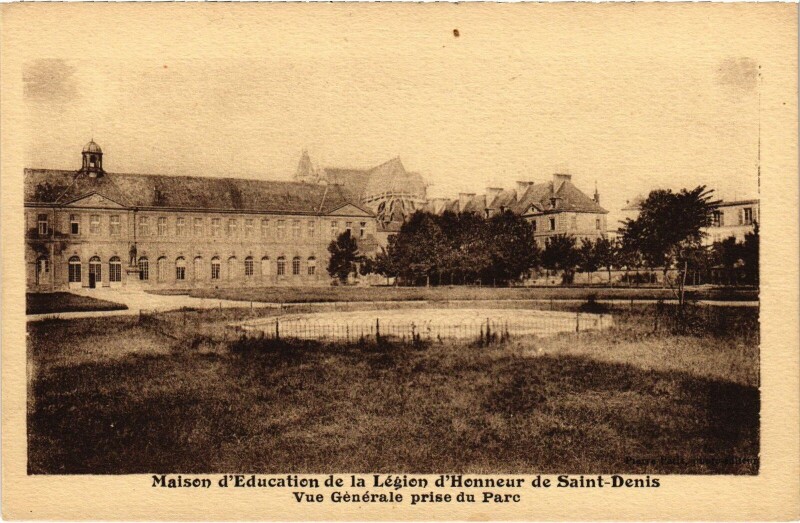 Carte postale ancienne Saint-Denis Vue Generale prise du Parc France à Saint-Denis