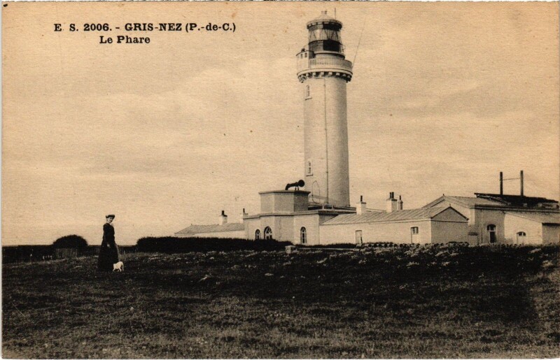Carte postale ancienne Gris-Nez Le Phare