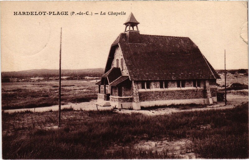 Carte postale ancienne Hardelot-Plage La Chapelle