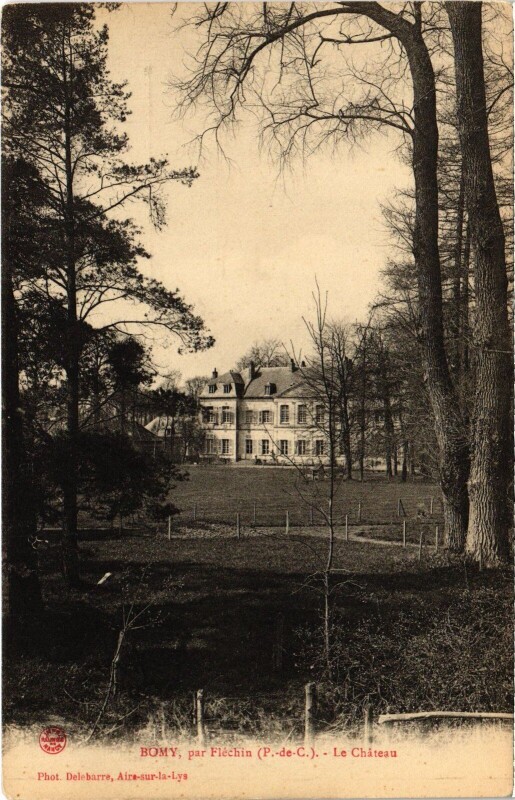 Carte postale ancienne Bomy Le Chateau
