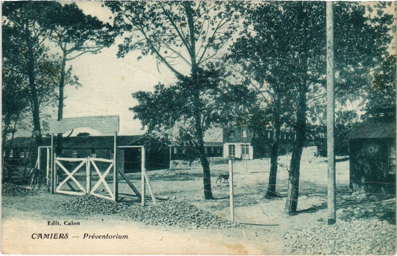 Carte postale ancienne Camiers Préventorium à Camiers
