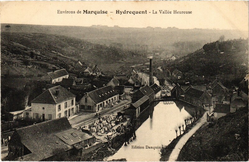 Carte postale ancienne Hydrequent Vallée Hereuse