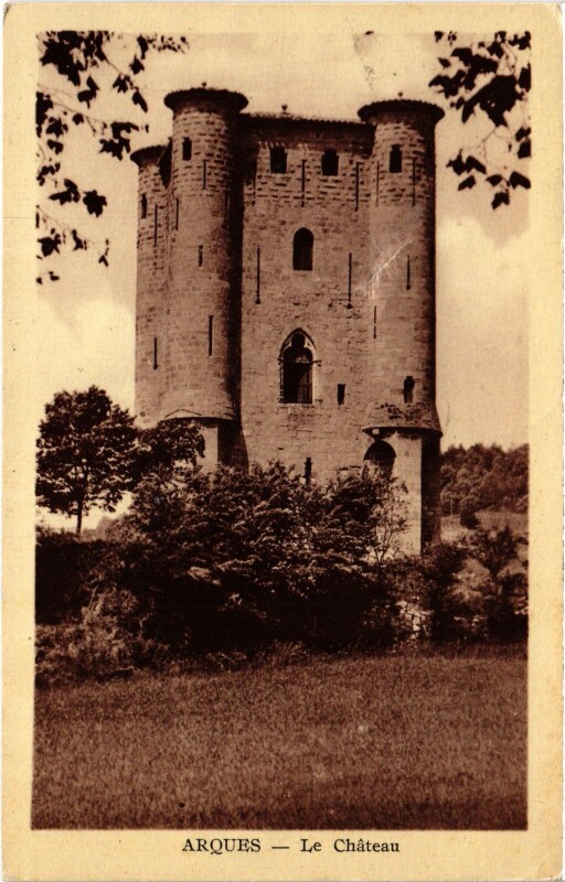 Carte postale ancienne Arques le Chateau à Arques