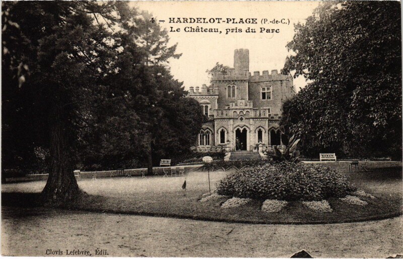 Carte postale ancienne Hardelot Le Chateau