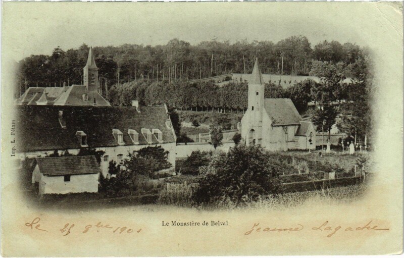 Carte postale ancienne Monastere de Belval