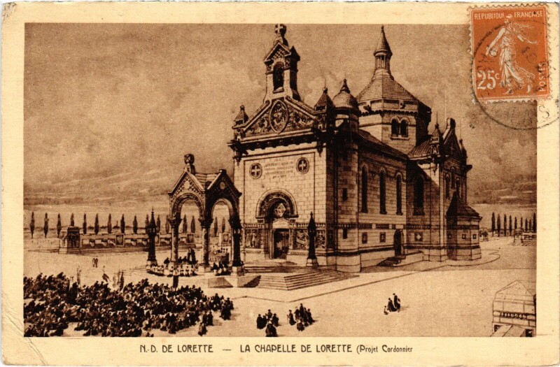 Carte postale ancienne Notre-Dame-de-Lorette