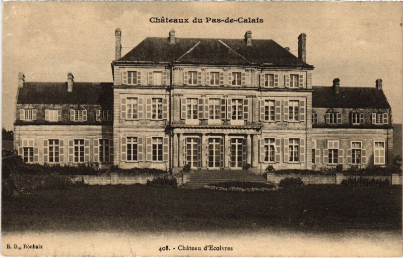 Carte postale ancienne Chateau d'Ecoivres