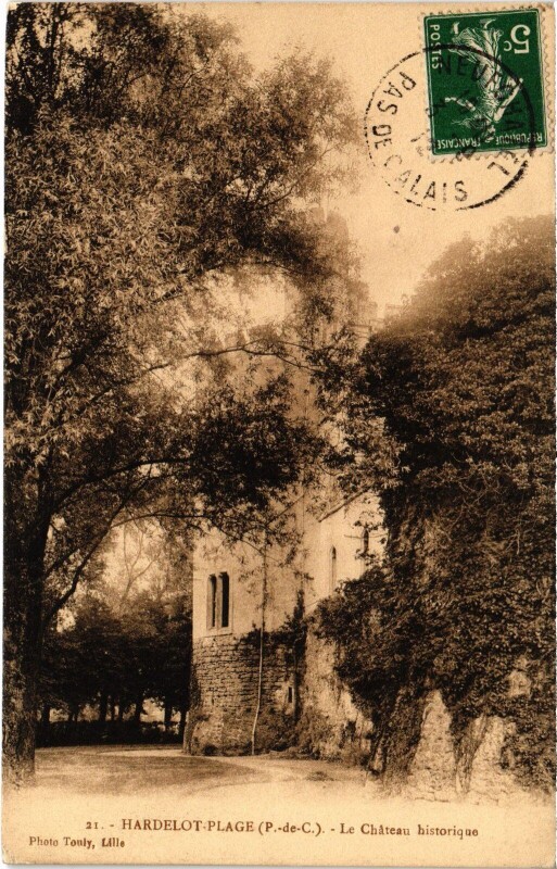 Carte postale ancienne Hardelot-Plage Le Chateau