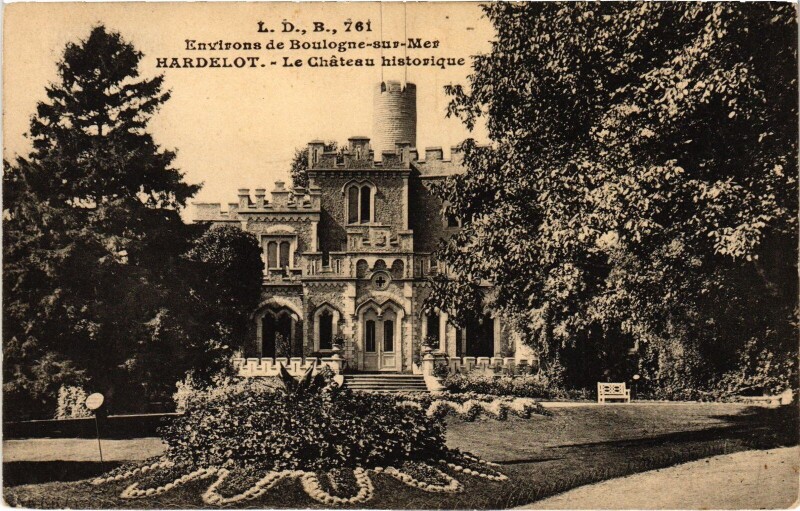 Carte postale ancienne Hardelot Le Chateau