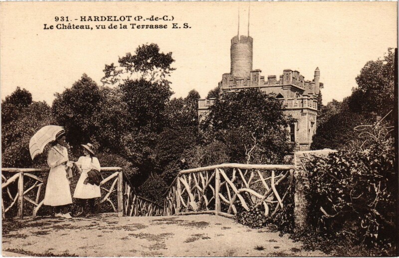 Carte postale ancienne Hardelot Le Chateau