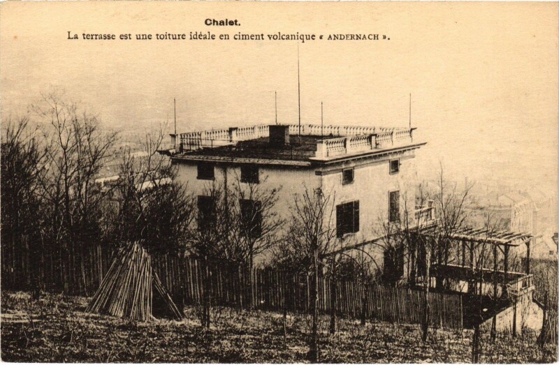 Carte postale ancienne Andernach Anvin Chalet à Anvin