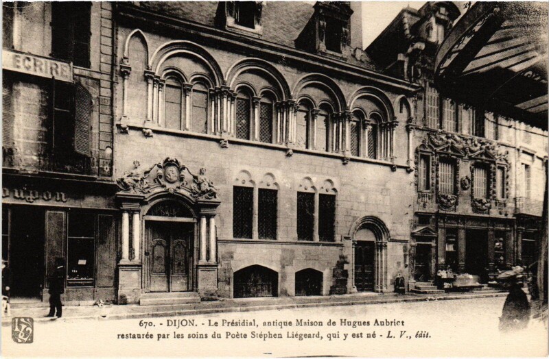 Carte postale ancienne Dijon Le Presidial à Dijon
