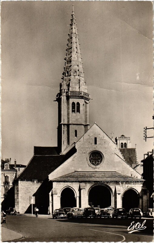 Carte postale ancienne Dijon Eglise Saint-Philibert à Dijon