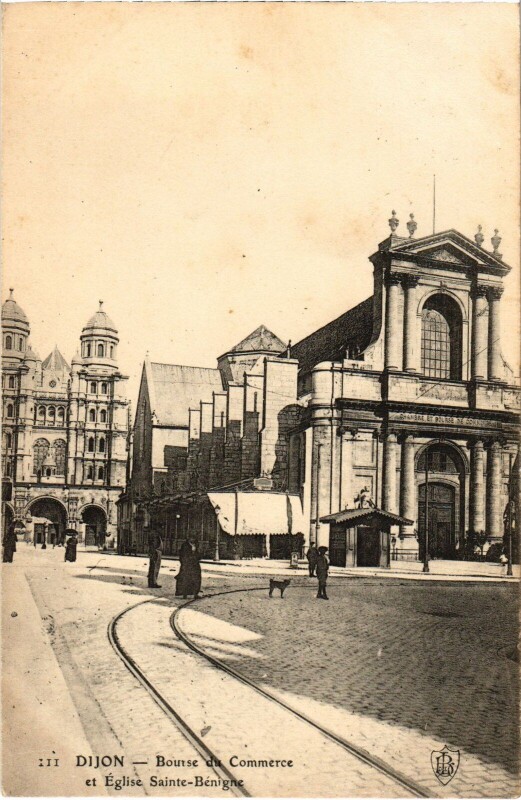 Carte postale ancienne Dijon Bourse du Commerce à Dijon