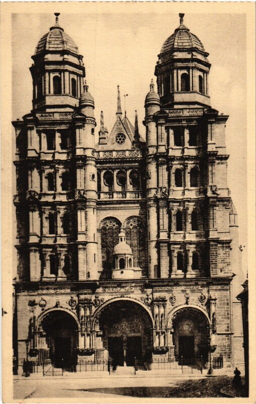 Carte postale ancienne Dijon Eglise Saint-Michel à Dijon