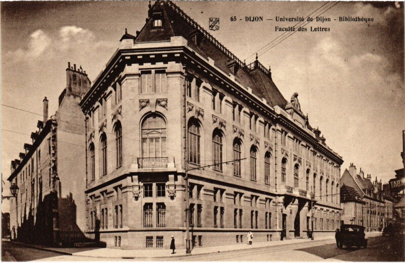 Carte postale ancienne Dijon Universite à Dijon