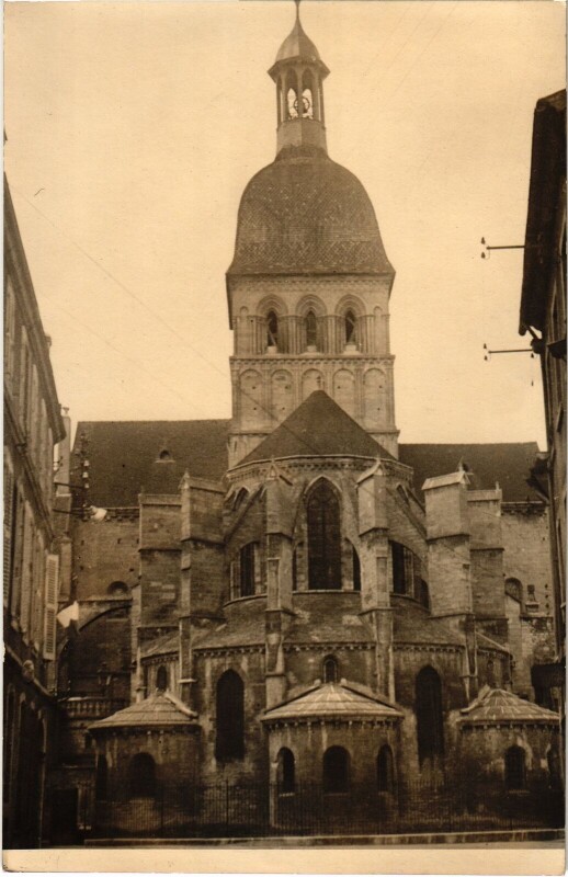 Carte postale ancienne Beaune Eglise Notre Dame à Beaune