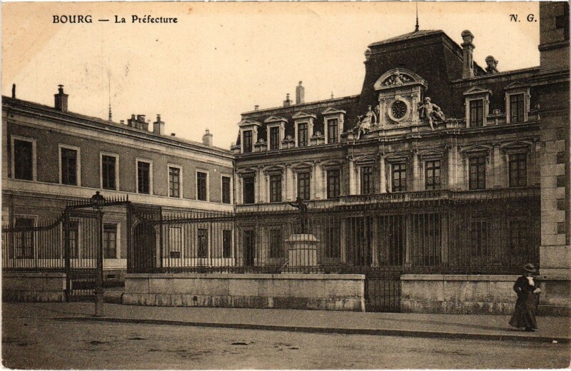Carte postale ancienne Bourg La Préfecture