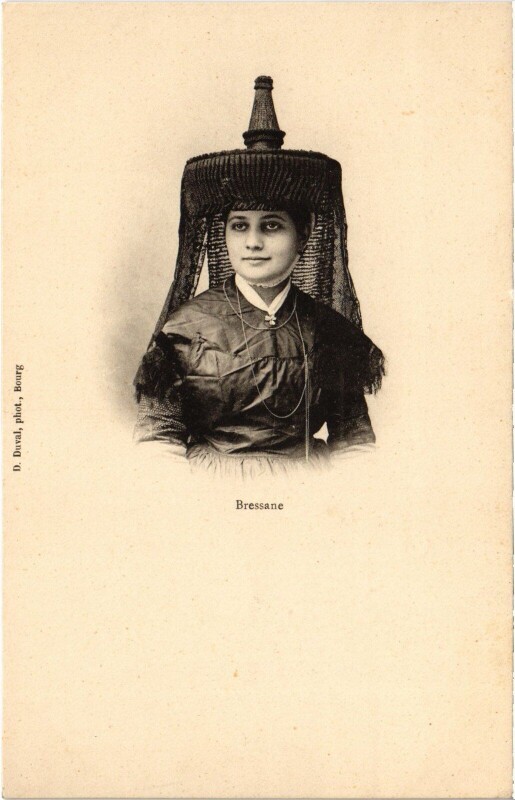 Carte postale ancienne Folklore Bressane