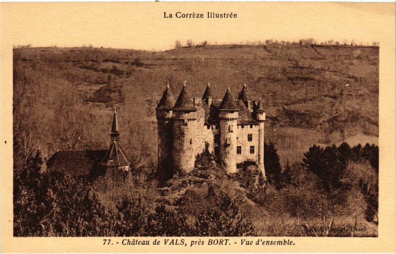 Carte postale ancienne Chateau de Vals